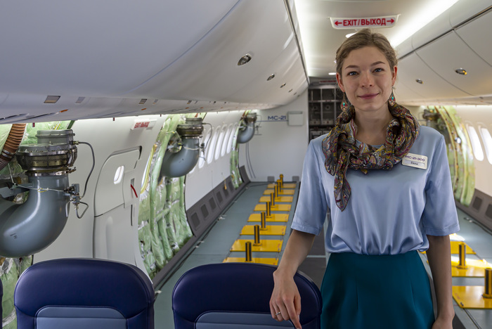 МС-21 с новыми двигателями Мс-21-300, Мс-21, Иркут, Дубай, Авиашоу, ОАЭ, Пд-14, Длиннопост