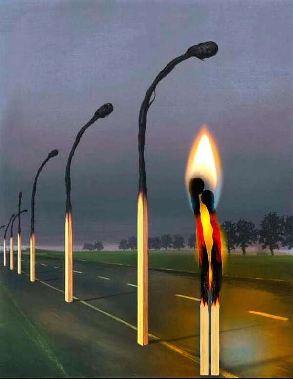 Street lights - Landscape, Matches, The street, Art