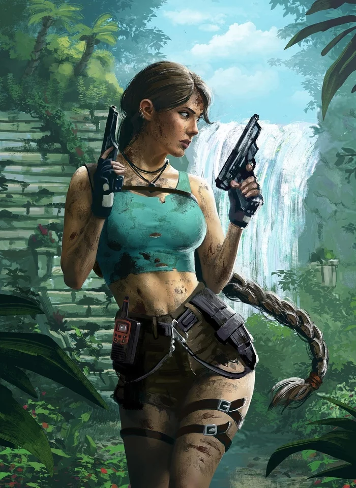 Lara Croft Art - Art, Tomb raider, Lara Croft, Tomb Raider: Lara Croft