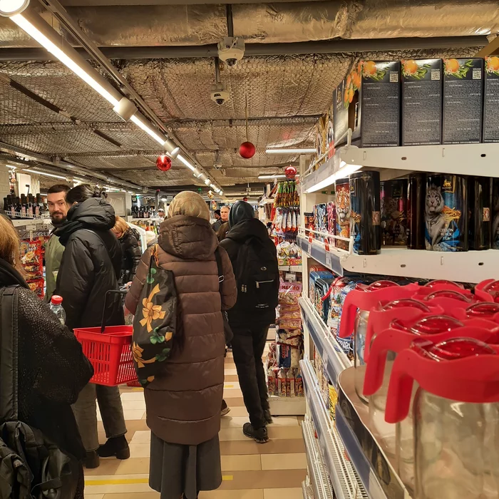 Queue at Spar - My, Score, Saint Petersburg, Spar, Products