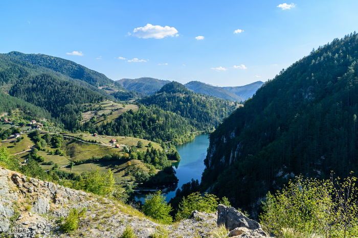 Озеро Заовинье Сербия, Озеро, Водохранилище, Горы, Бюджетное путешествие, Туризм, Длиннопост, Фотография