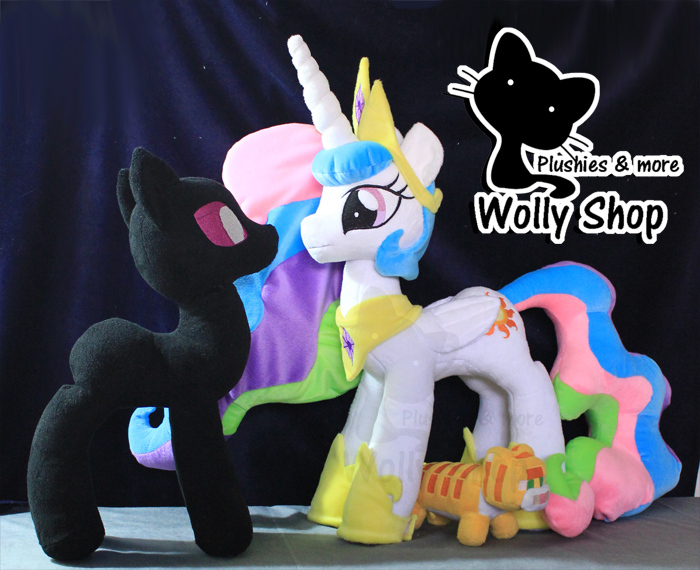 Reply to the post Full Moon - My little pony, Princess celestia, Enderman, Ponification, Plush Toys, Reply to post
