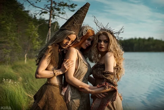 mistresses of the forest - Art, The Witcher 3: Wild Hunt, Witches, Spinner, Whisper, Cook, Longpost, Cosplay