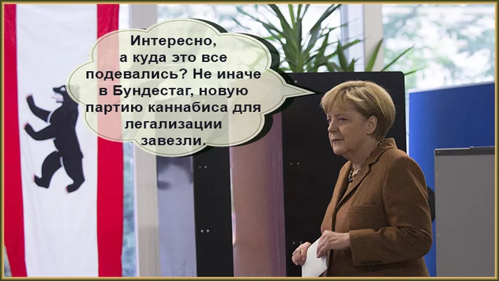 Коалиционное правительство в Германии, удалось создать с помощью марихуаны - Моё, Германия, Зеленые, Правительство
