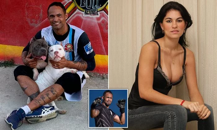 Brazilian football player who fed his pregnant girlfriend to dogs started posting photos with pit bulls - Football, Dog, Brazil, Negative
