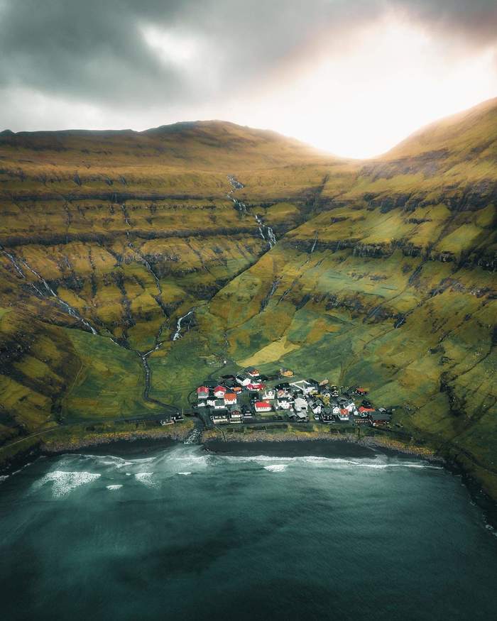 Faroe islands - The photo, Village, Faroe islands