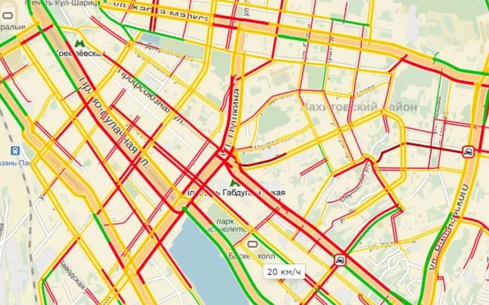 In Kazan recorded 10-point traffic jams on the sidewalks - IA Panorama, Politics, Vaccination, Fake news, Humor