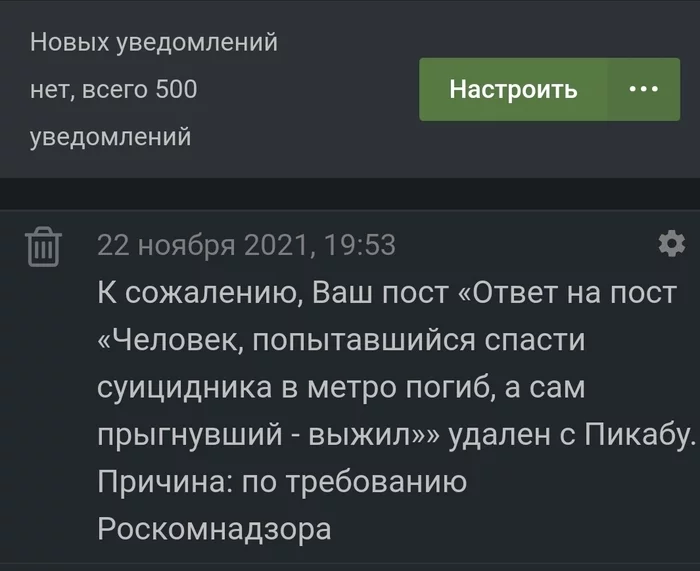 In continuation of the post which is not - My, Peekaboo, Law, Nationality, Ban, Roskomnadzor, Удаление, Fast, Deleting posts on Pikabu