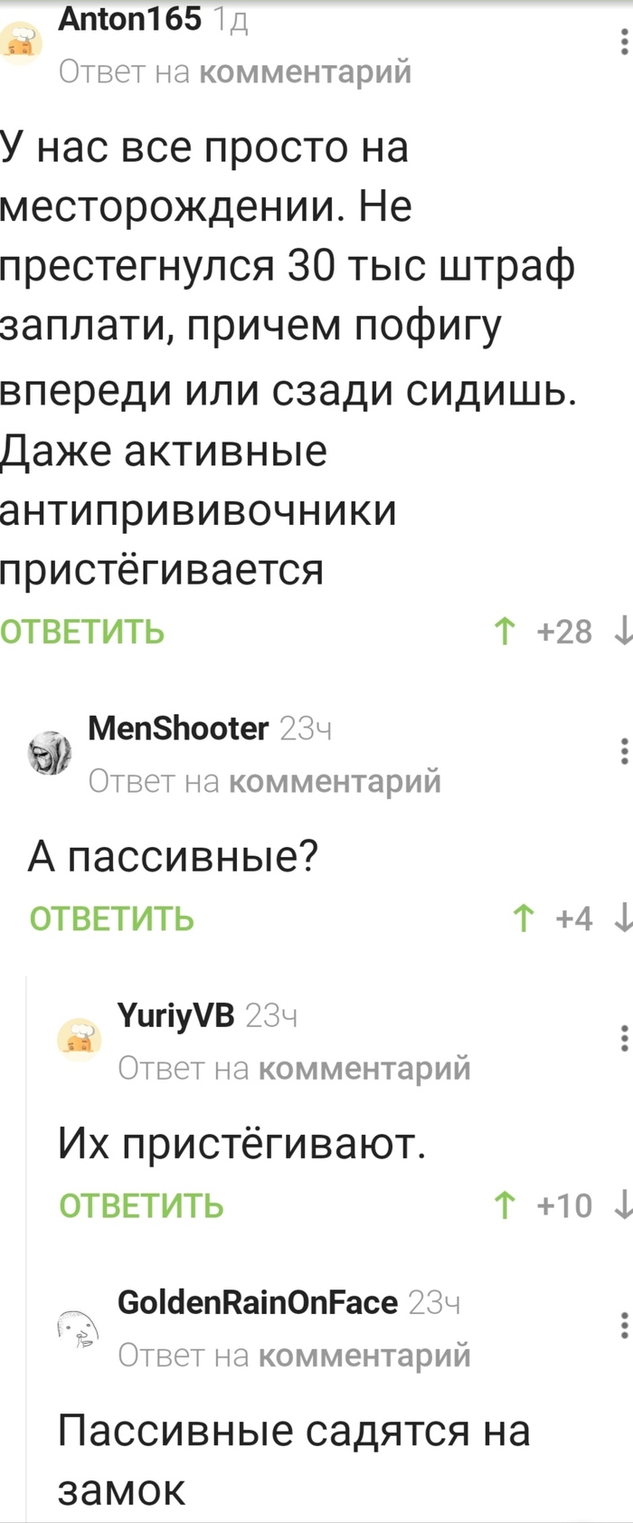 Ремень безопасности