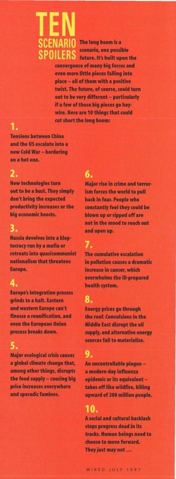1997 article 10 Things That Could Go Wrong in the 21st Century turned out to be eerily accurate - Wired, Prediction, Forecast, 21 century, Picture with text, Longpost