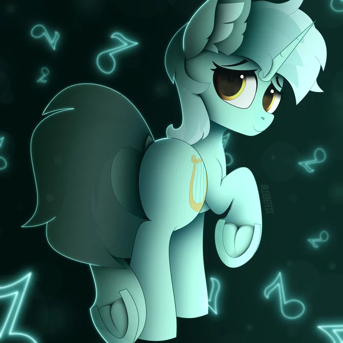 Lyra Heartstrings by AlexBefest - Моё, My Little Pony, Пони, Alexbefest, Lyra Heartstrings