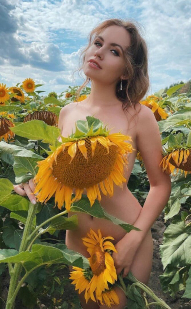 Sunflowers - NSFW, Erotic, Girls, Sunflower