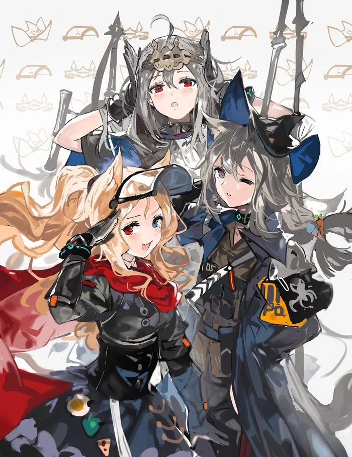 Arknights operator's - Аниме, Anime Art, Arknights, Nearl, Whislash, Frostnova, Lappland, Grani, Skadi, Amiya, Texas (Arknights), Mostima, Exusiai, Длиннопост, Archetto, Utage (Arknights)