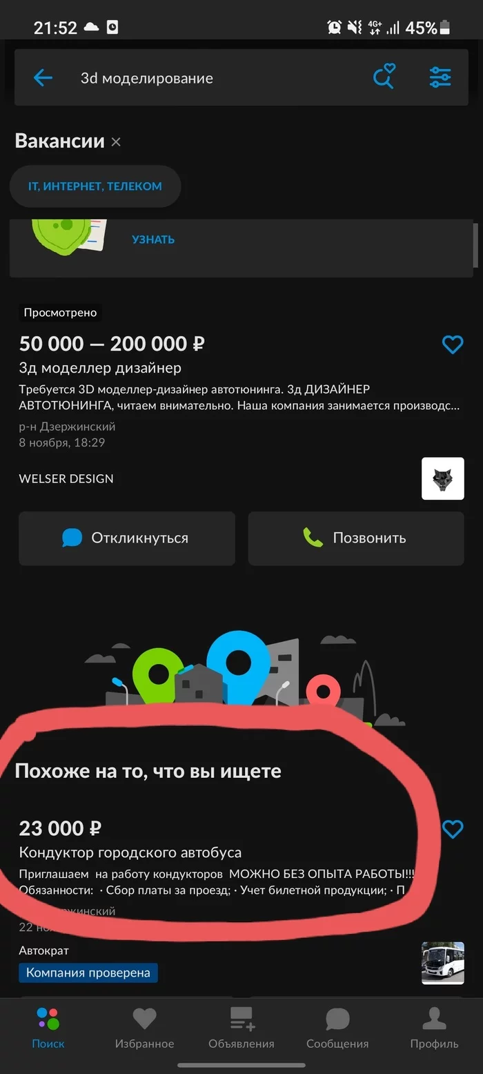 Интересный Авито - Моё, 3D моделирование, Вакансии, Поиск работы, Маразм, Длиннопост