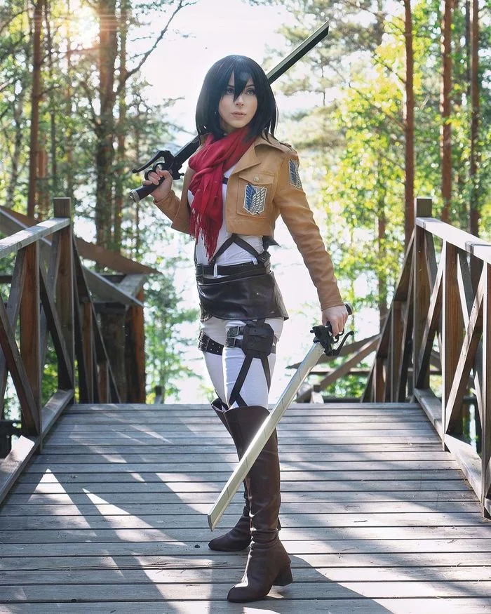 Mikasa Ackerman - Attack of the Titans, Mikasa Ackerman, Cosplay, Longpost