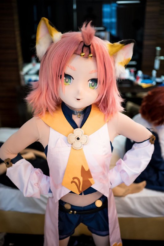 Genshin Impact Kigurumi - Genshin impact, Kigurumi, Cosplay, Animegao, Longpost