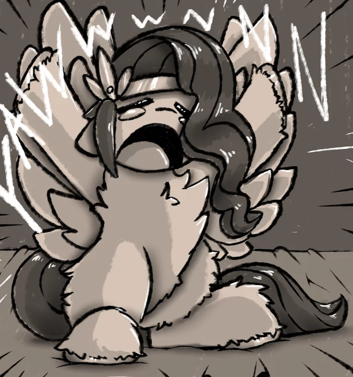 Sleepy birb - My little pony, Pipp petals, Llametsul