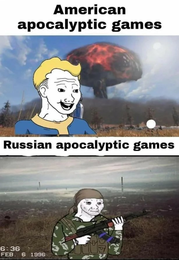 For some reason we like this genre more - Fallout, Memes, Games, Repeat