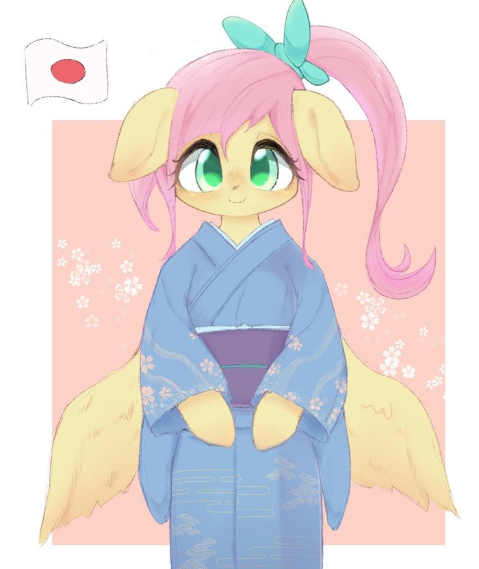 Kimono-shy My Little Pony, Fluttershy
