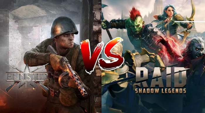 Военный Raid: Shadow Legends захватывает СНГ. Обзор Enlisted - Моё, Enlisted, Игры, Free to Play, Видео, Длиннопост