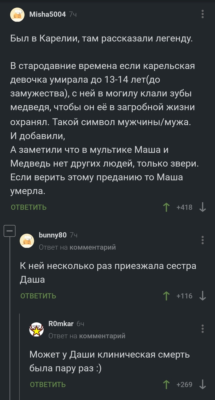 Маша и медведь: истории из жизни, советы, новости, юмор и картинки — Все  посты, страница 2 | Пикабу