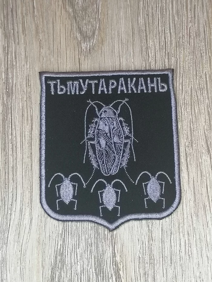 TMUTARAKAN - My, Embroidery, Chevron, Cockroaches, Humor, Strange humor