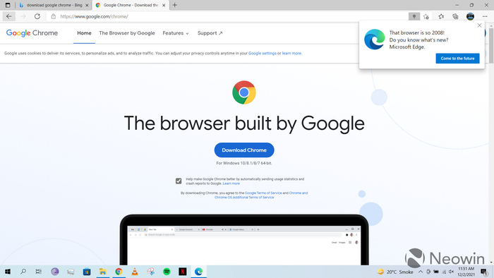  Windows     Google Chrome , Google Chrome, Windows, Microsoft Edge, 