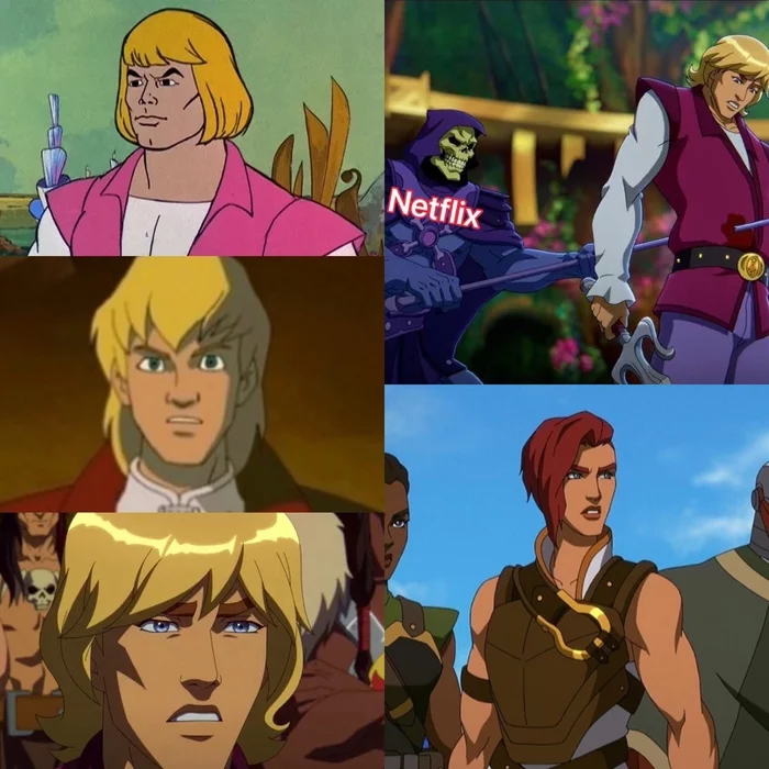 I'm Adam. The Common Man - Prince of Eternia - My, He-Man, Humor, Cartoons, New hero, Adam, Reissue, Remake, Death, Netflix