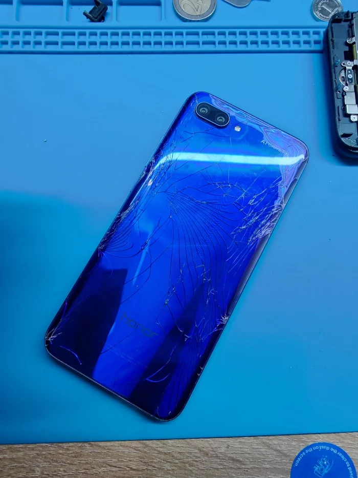 Easy Repair Honor 10 - My, Ремонт телефона, Repair, Honor, Huawei, Display, Longpost