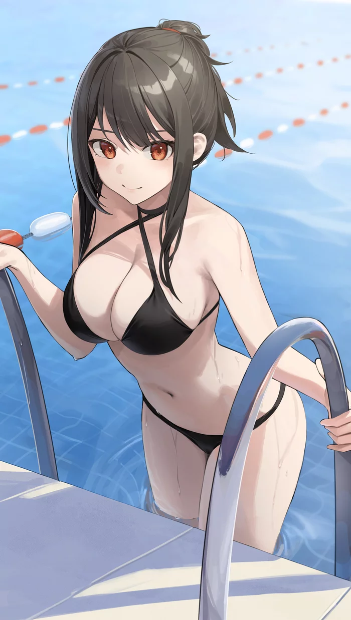 Original art - NSFW, Anime, Anime art, Anime original, Swimsuit