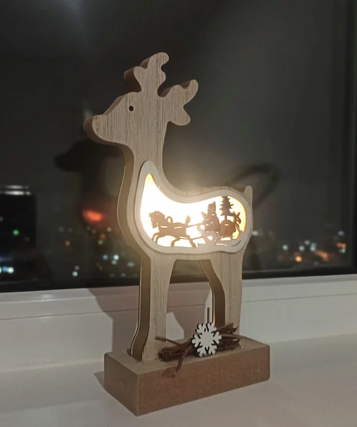 Christmas mood - New Year, Lamp, Decoration, Interior, Toys, Mood, Longpost