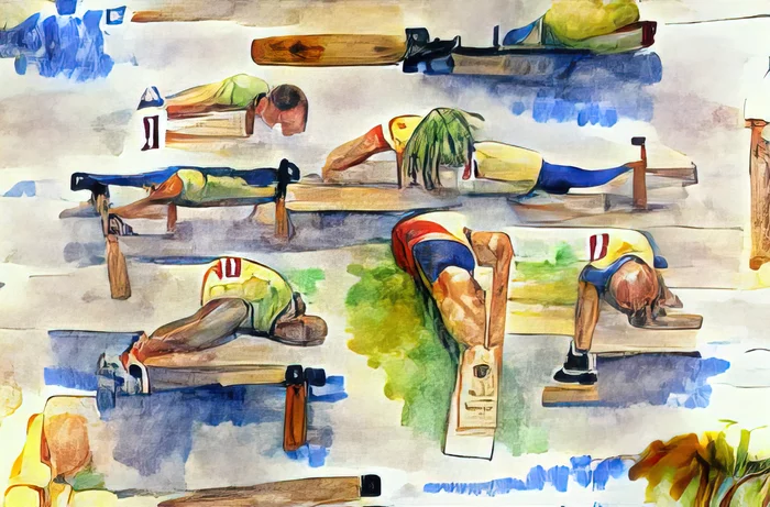 Day 3. Plank every day - My, Plank, Challenge, Art, Нейронные сети, Longpost