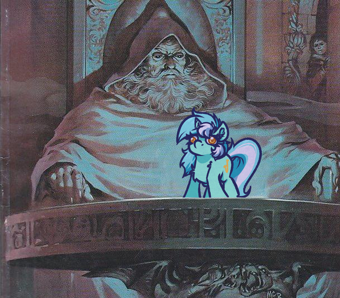     My Little Pony, Lyra Heartstrings, Pondering My Orb, Witchtaunter