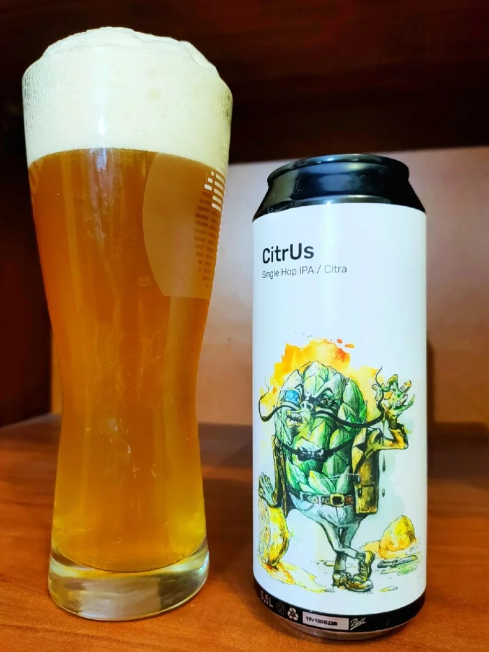 Mr Citrus - My, Craft beer, Beer, Alcohol, Longpost, Overview, Ale, Craft, Needles, Grapefruit, Ipa