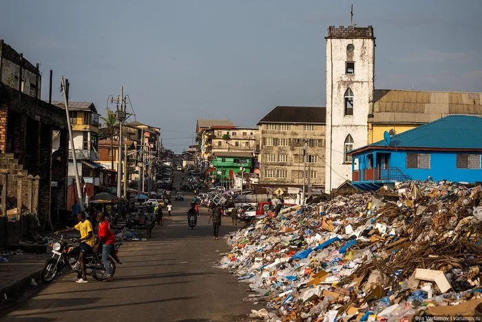 Liberia is a country of free garbage - My, Africa, Liberia, Garbage, Ecology, Travels, Longpost