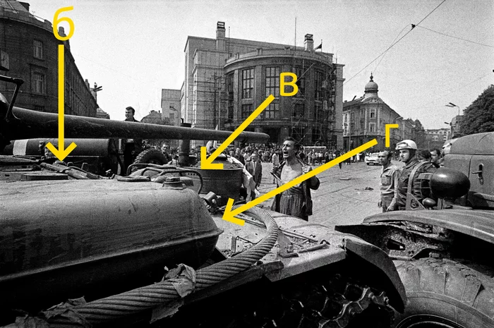 Response to the post This is interesting: Prague. The year is 1968. Cech vs. Soviet Tank» - Prague Spring, The photo, Deception, Tanks, Politics, Czechoslovakia, Fake, Reply to post, Longpost