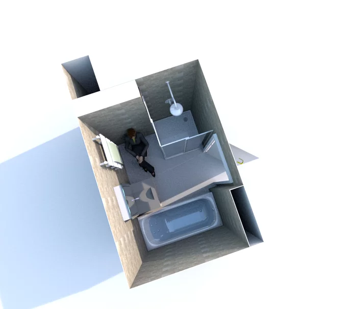 Bathroom renovation. Attempt number 12 - My, Repair of the bathroom, Krasnoyarsk, Longpost, Repair