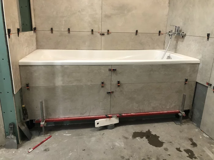 Bathroom renovation. Attempt number 12 - My, Repair of the bathroom, Krasnoyarsk, Longpost, Repair