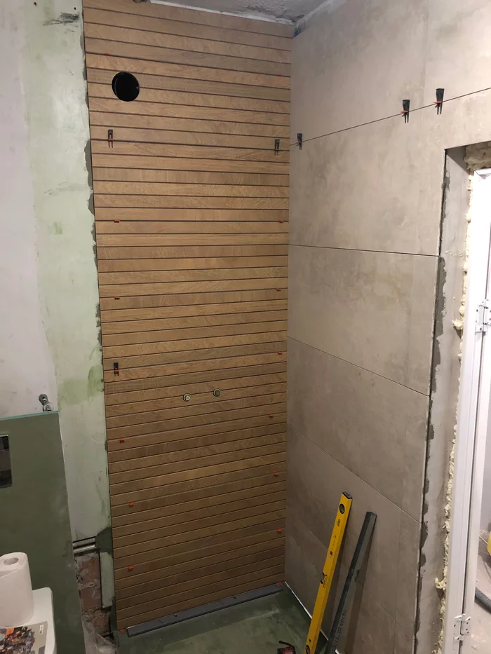 Bathroom renovation. Attempt number 12 - My, Repair of the bathroom, Krasnoyarsk, Longpost, Repair