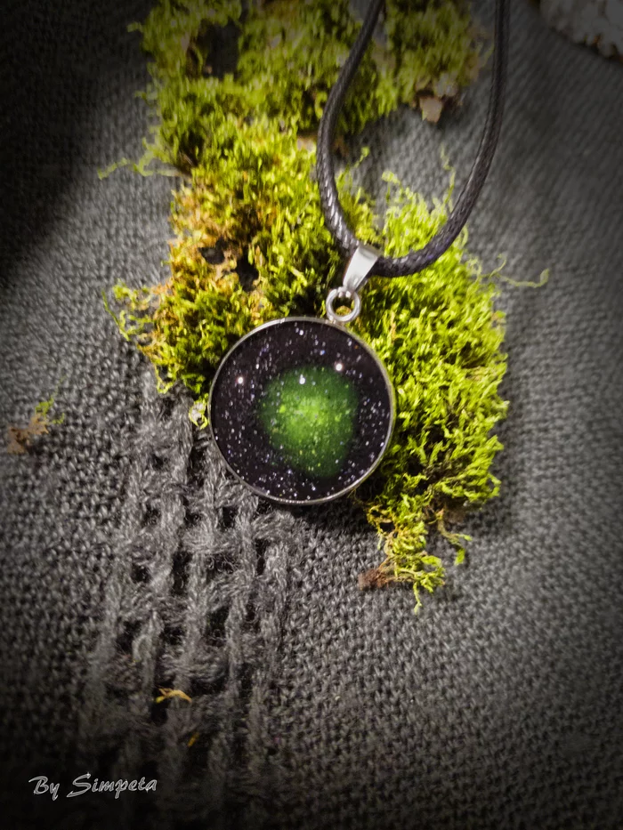 Pendants - pendants - with a glowing galaxy - My, Bysimpeta, Pendant, With your own hands, Hobby, Needlework without process, Space, Handmade, Galaxy, Needlework, Nebula, Sky, Night, Longpost
