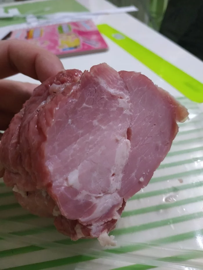 Veins in ham - Homemade, Sausage, Homemade sausage, Ham, My