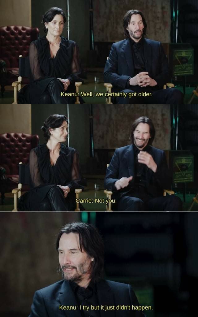 Eternally young Keanu - Keanu Reeves, Interview, Matrix, Storyboard, Kerry-Ann Moss, Actors and actresses