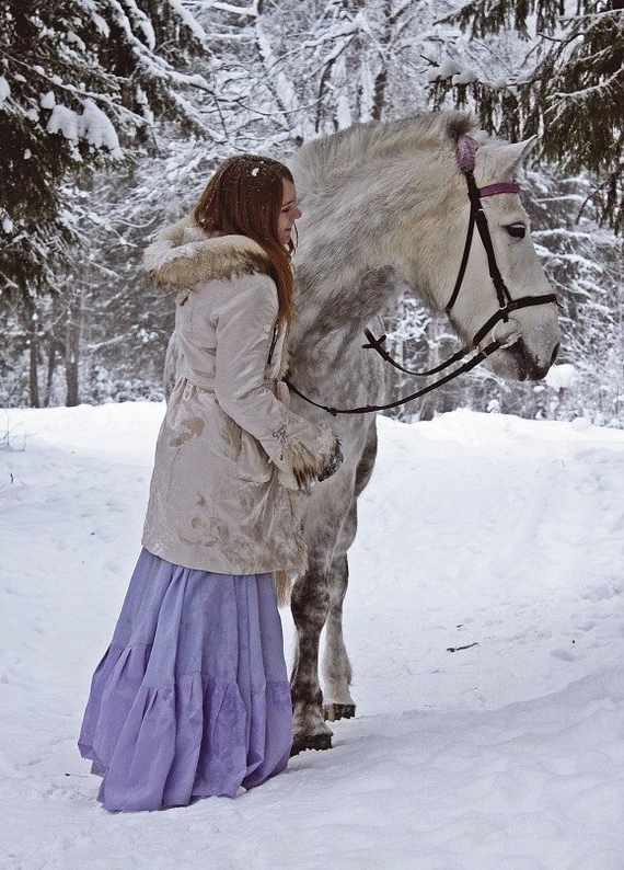 Winter's tale - My, Horses, PHOTOSESSION, Winter, Longpost