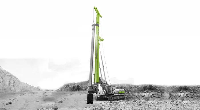 Russia's first drilling rig ZOOMLION ZR160L - My, Drilling, Installation