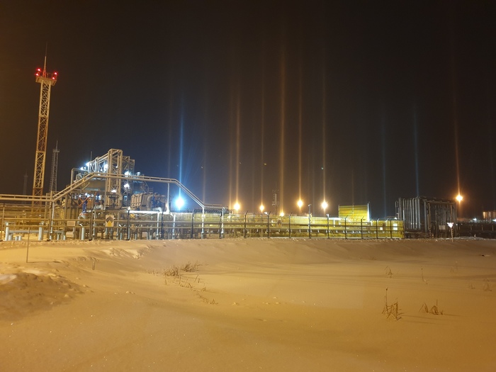 Световые столбы