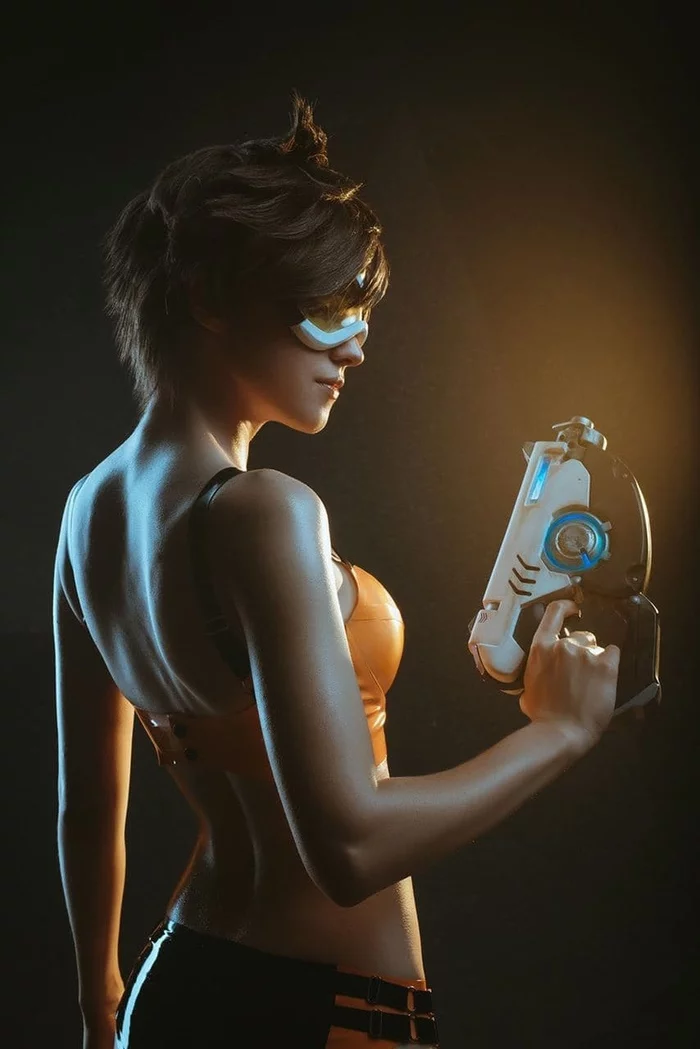 Tracer Owerwatch - NSFW, Саша Холланд, Overwatch, Косплей, Tracer, Длиннопост, Латекс