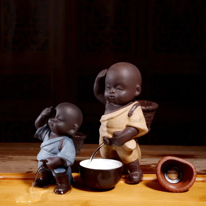 Strainer to brew tea - Funny, Tea, Chinese tea, Boy, Statuette