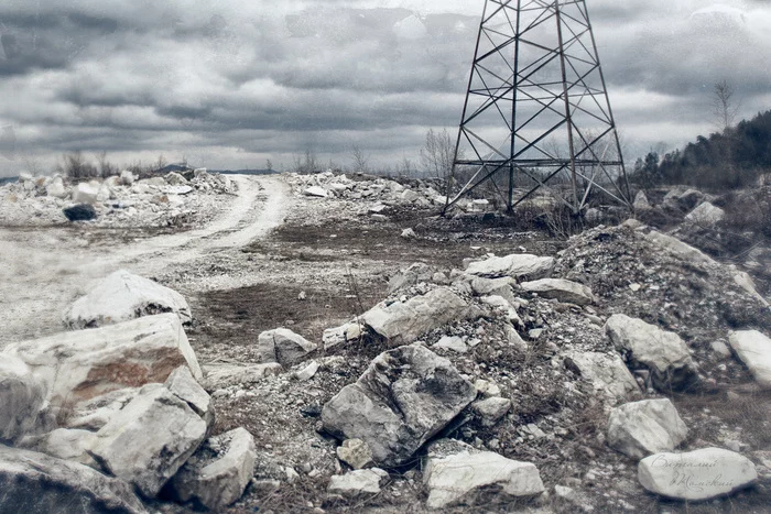 Silence - My, The photo, Canon, Marble quarry, Sayano-Shushenskaya HPP, Mood