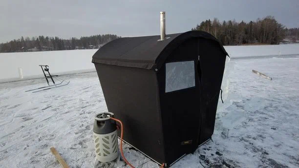 The Finns built the world's first ice carousel, which revolves around the island - Finland, Entertainment, Nature, Video, Longpost, Interesting, Carousel