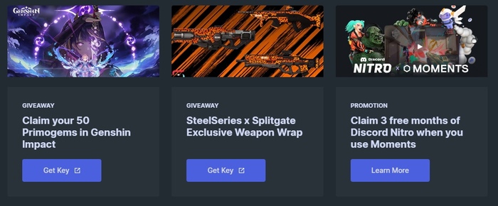 Discord Nitro   3      Steam, Discord, Steelseries